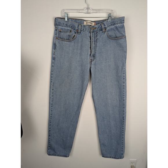 Y2K levis 550 Mens Jeans Relaxed fit 38x 34 actual 32,5"100% cotton no stretch - Picture 1 of 9